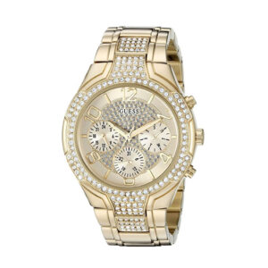 Gold Crystal Watch