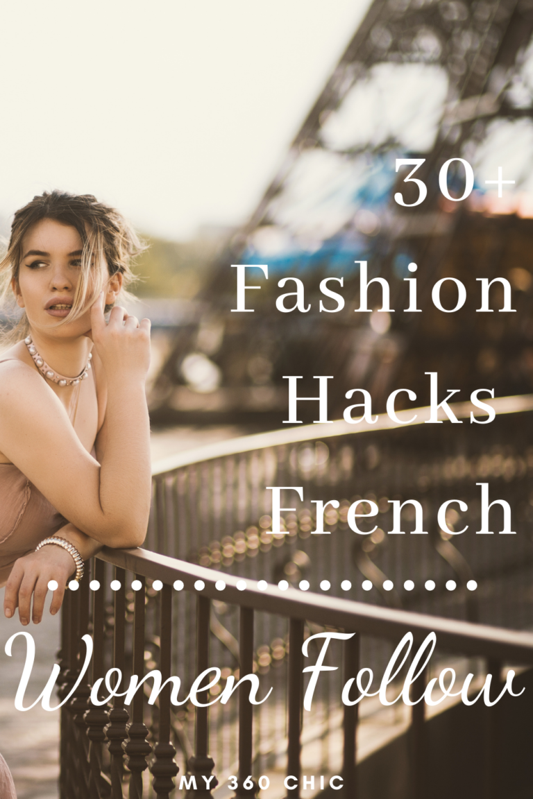 fashion hacks french women follow pin