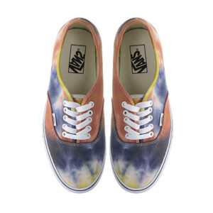 Vans Orange Authentic Skateboard Sneaker Shoes